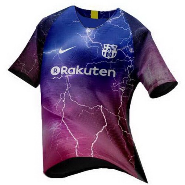 Ea Sport Trikot Barcelona 2018-19 Blau Rote Fussballtrikots Günstig